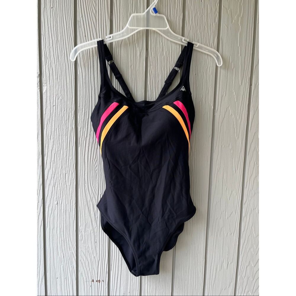 Aqua Sphere Siena One Piece Swimsuit 8 Triathlon Lap Swim Chlorine Resistant